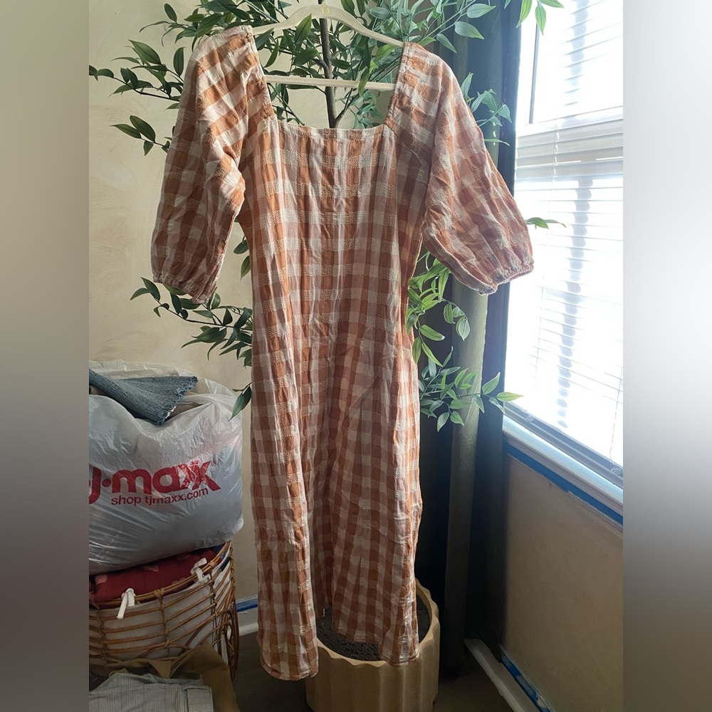 Rylee and Cru Gingham Dress - Picture 3 of 3